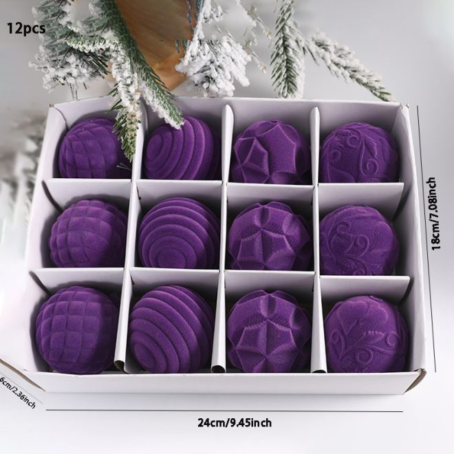 Christmas Ball Ornaments Set 003