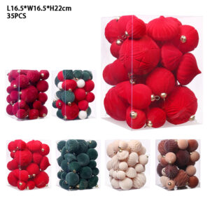 Christmas Ball Ornaments Set 007 Christmas Ball Ornaments Set 007