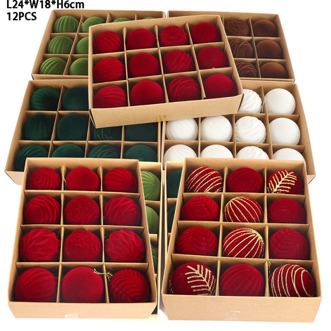 Christmas Ball Ornaments Set 009
