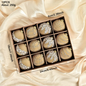 Christmas Ball Ornaments Set 012 Christmas Ball Ornaments Set 012