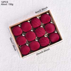 Christmas Ball Ornaments Set 013 Christmas Ball Ornaments Set 013