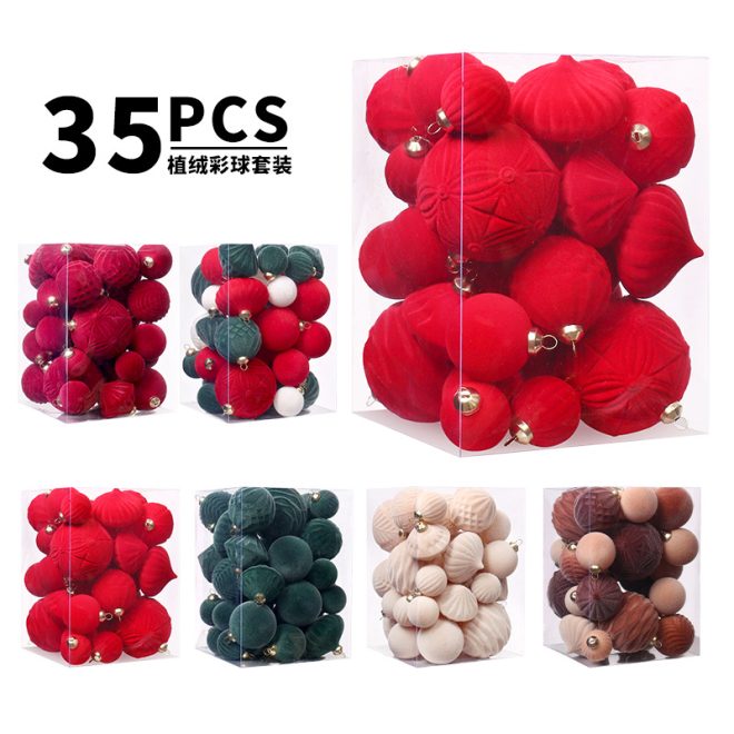 Christmas Ball Ornaments Set 019