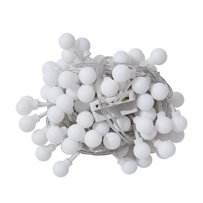 Mini Ball String light Ambient Lamp Decoration Christmas Holiday Wedding Party Fairy Gard white warm white colorful