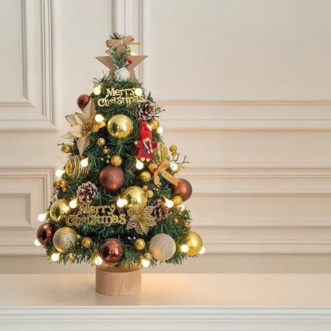Table Top Christmas Tree with decoration (14)