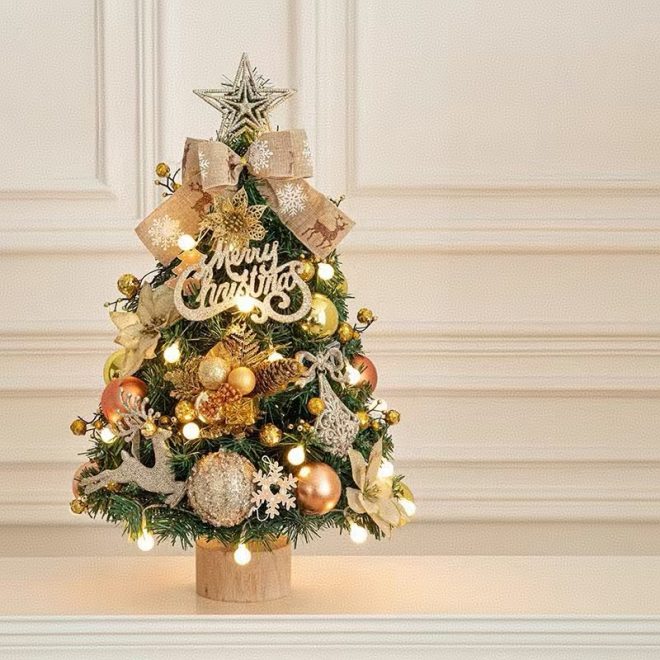 Table Top Christmas Tree with decoration (18)